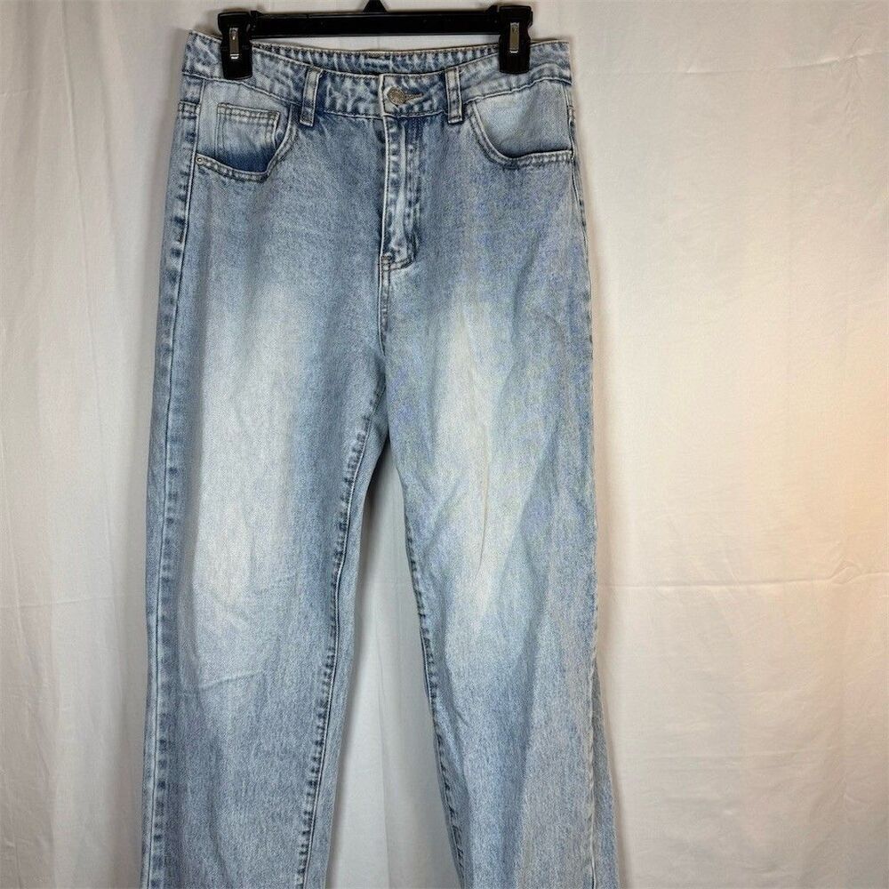 SHEIN Jeans 28 Women’s  Light Wash Blue Baggy Relaxed Fit